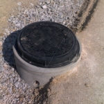 R1 Nitra - composite manhole cover DN 600 - D400
