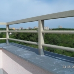 Detail of composite railings