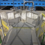 WWTP Sereď, Slovakia -  channel cover made of moulded gratings PREFAGRID