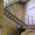 Water tank Lhota u Vyškova - all-composite staircases