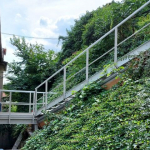 RD Brno - kompozitní lávka a schodiště