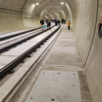 Brno - tramvajový tunel Pisárecká - zátěžové kompozitní poklopy