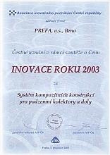 Inovace 2003